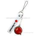 Reflective PVC Charm with Printed Logo, Customized Designs are Welcome